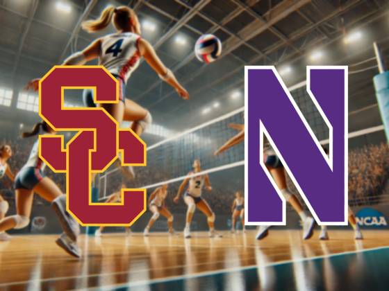 USC Trojans at Northwestern Wildcats Women's Volleyball